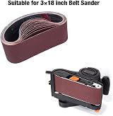 STEBRUAM 100 x 610 mm Sanding Belts 15 Pcs 80/120/150/240/400 Grains view 6