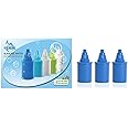 EHM 3 Pack Alkaline Mineral Water Filters Replacement Cartridges (Blue)