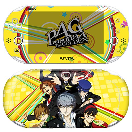 Premium Skin Decals Stickers For PlayStation VITA Slim 2nd Generation PCH-2000 Series Consoles Korea Made - POP SKIN Persona #04 + Free Gift Screen Protector Film + Wallpaper Screen Image - Thumbnail 3