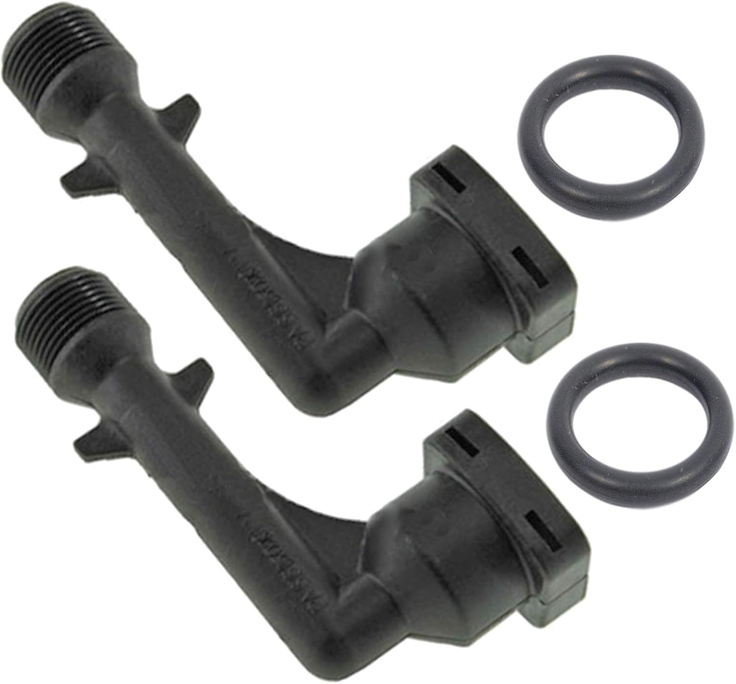 Spares2go Connection Cover Elbow + ORing Seal for Karcher K2 K3 K4 KB