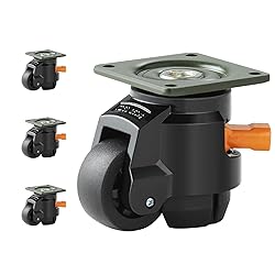 VEVOR Leveling Casters, Set of 4, 2200 lbs Total