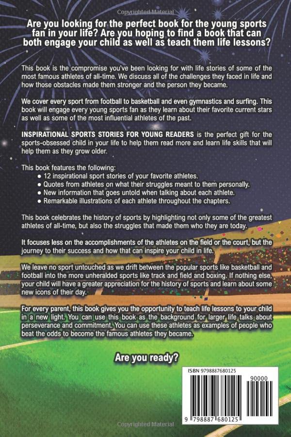 Inspirational Sports Stories for Young Readers: How 12 World-Class ...
