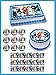 Naruto (Nr3) - Edible Cupcake Toppers - 1.8" cupcake (20 pieces/sheet)