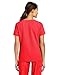 WonderWink Women's Four Way Stretch Y-Neck Top, Poppy, Small