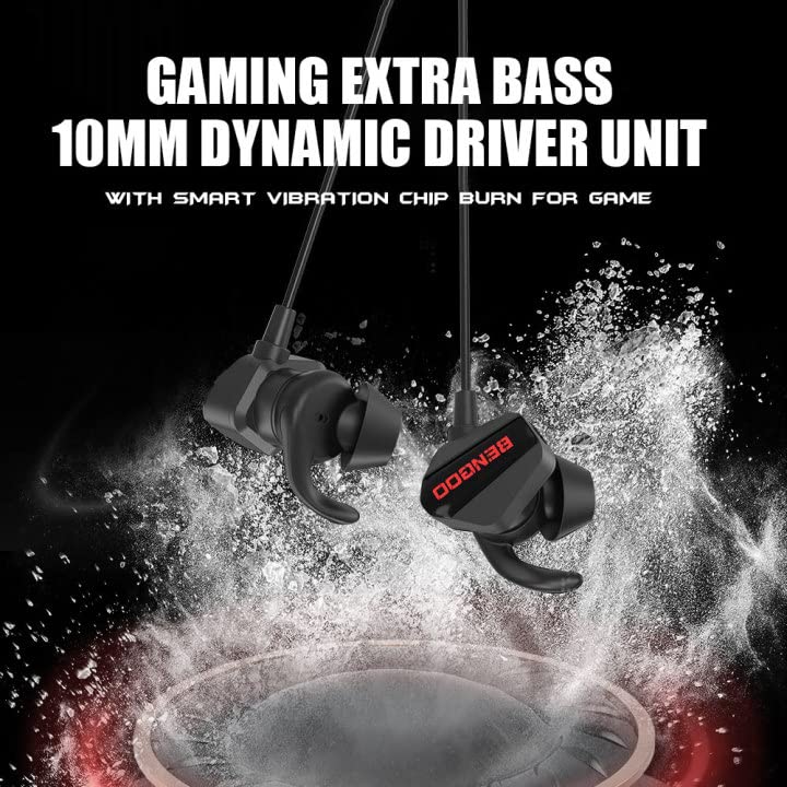 BENGOO G20 Gaming Earbuds, Gaming Bass
