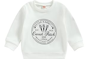 JLKGICF Baby Halloween Girl Clothes Pumpkin & Flower Print Sweatshirt Long Sleeve Crewneck Tops Pants Fall Winter Outfit