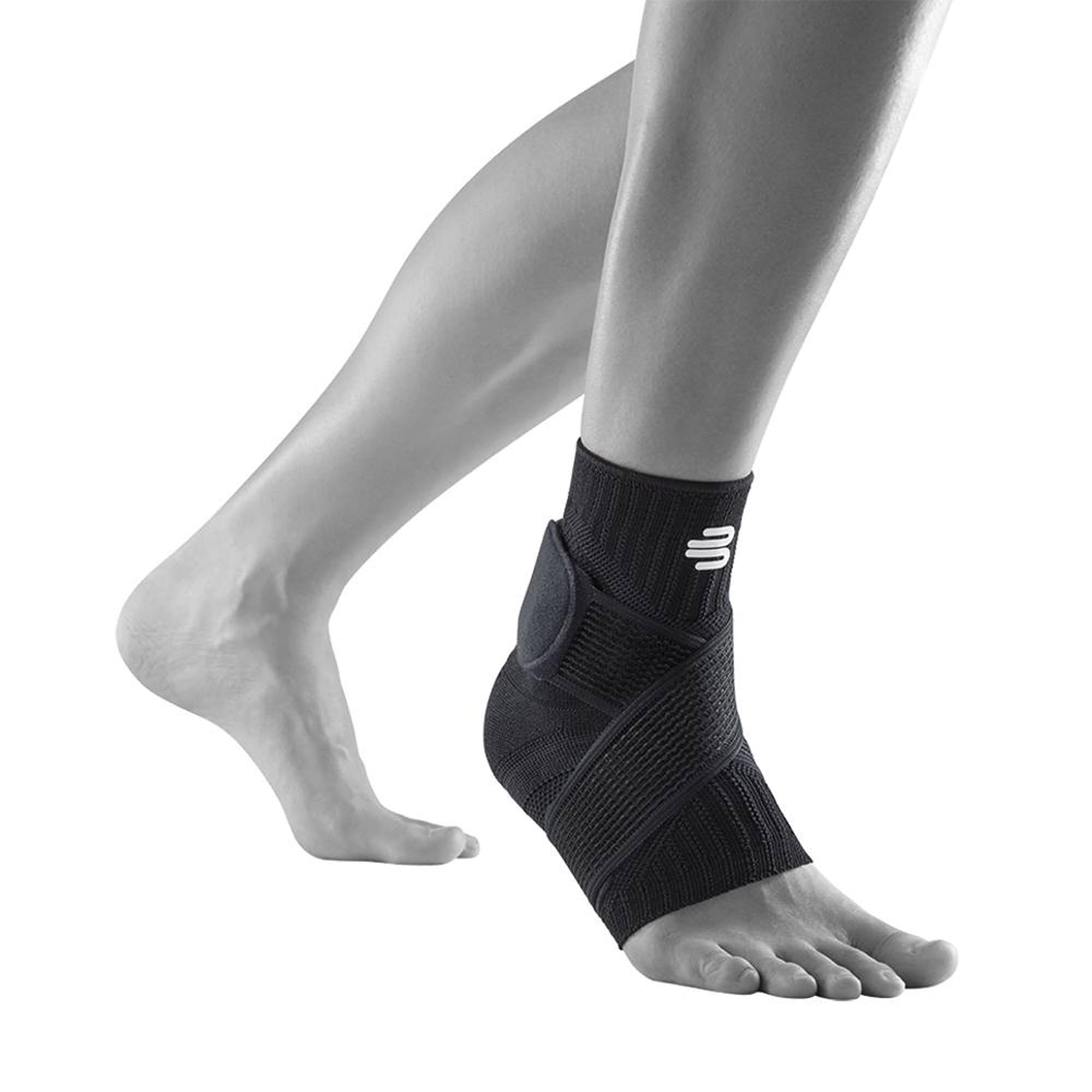 Photo 1 of Bauerfeind Sports Ankle Support - Ankle Brace for Stabilization & Protection - Figure-8 Taping Strap - Targeted Compression - Lightweight & Durable