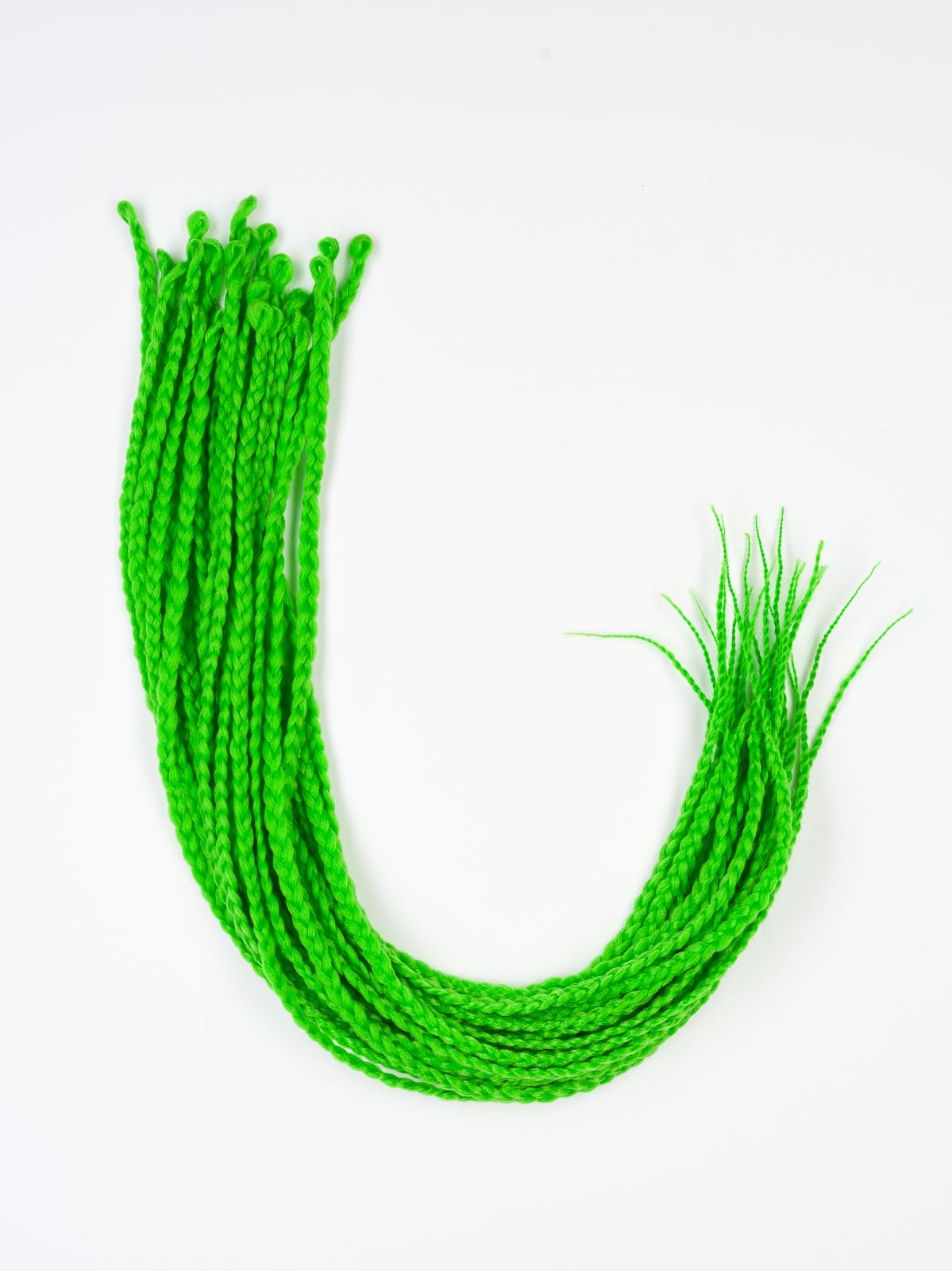 DreadLab - Box Braids Pre-Looped Senegalese Twists Single Ended (24"/ 60cm) (#26 Green)