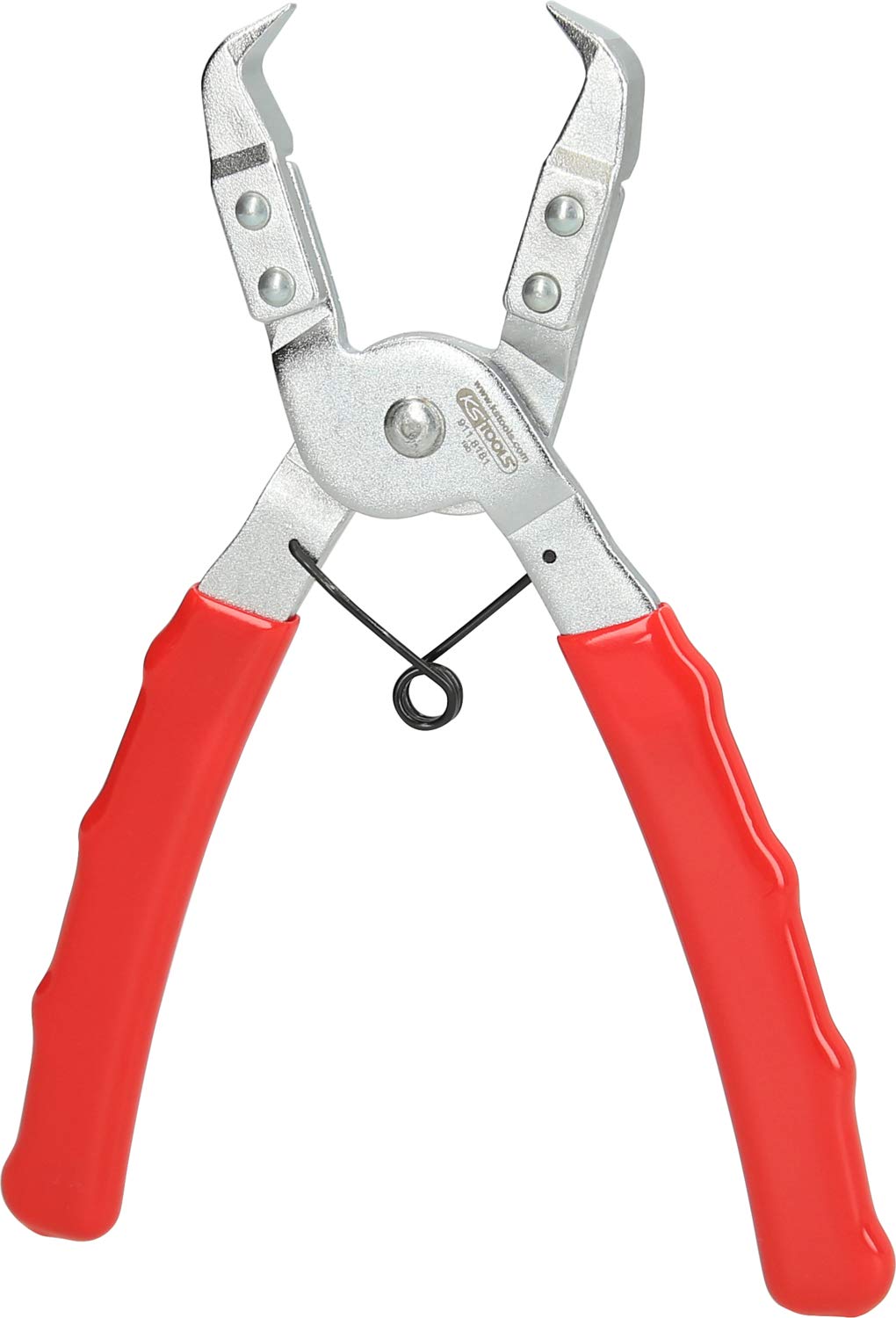 KS Tools 911.8181 Clip Pliers for Removing Plastic Rivets and Clips Straight