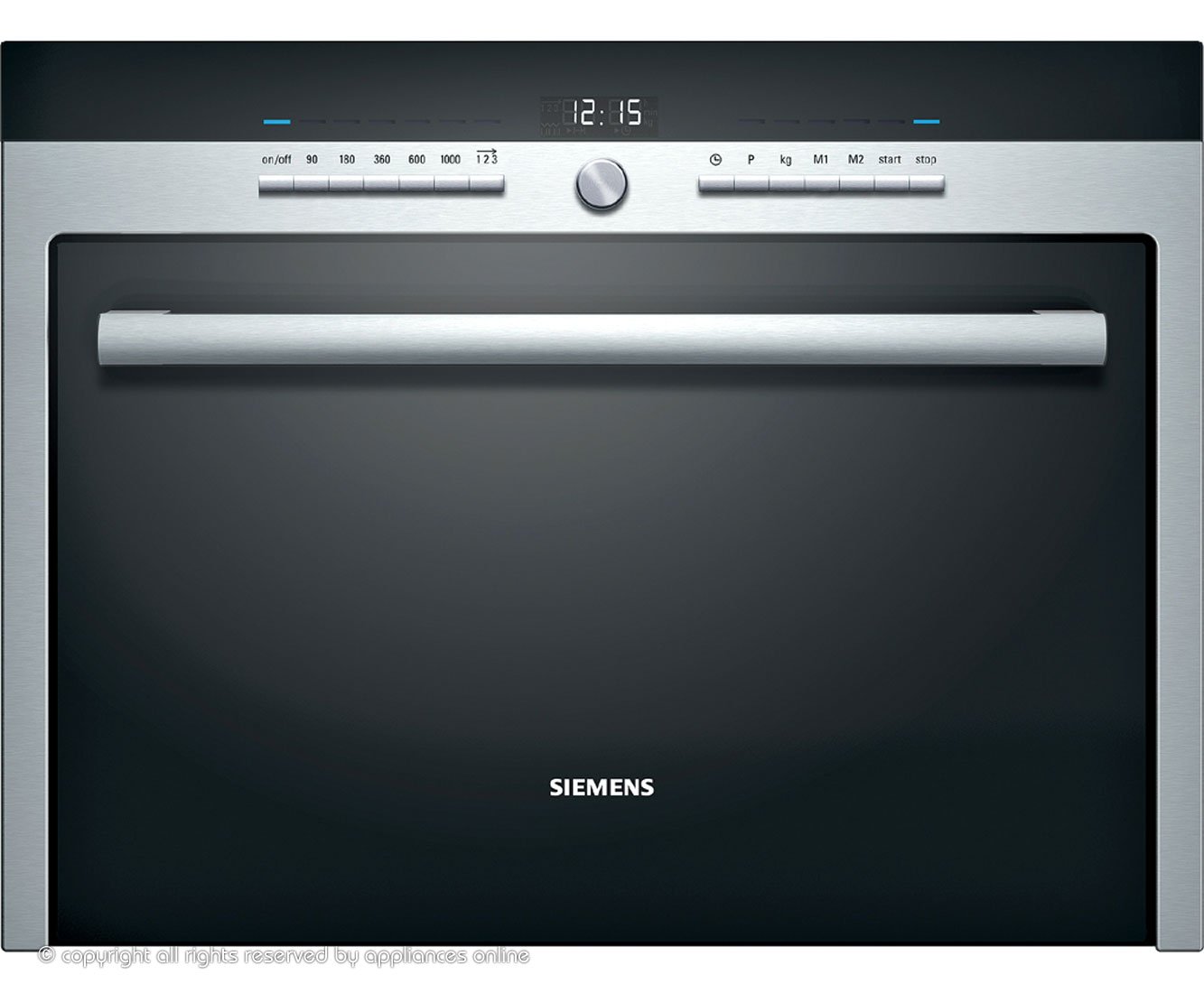 Siemens HF35M562B - Microondas (Integrado, 36 L, 1000 W, Botones ...
