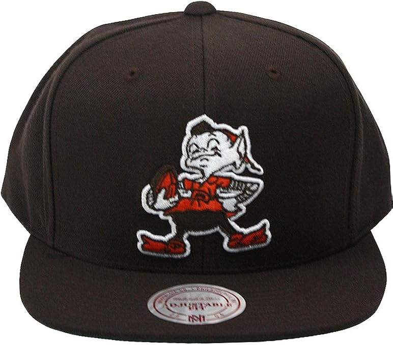 Mitchell And Ness Cleveland Browns Nfl Snapback Cap Brown 0 Sports Fan Baseball
