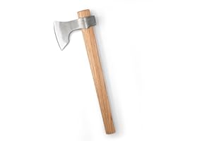 JXE JXO Throwing Tomahawks 1Pack, Throwing Axes 16.5" Beech Handle - 1065 High Manganese Steel Forged for Axe Throwing