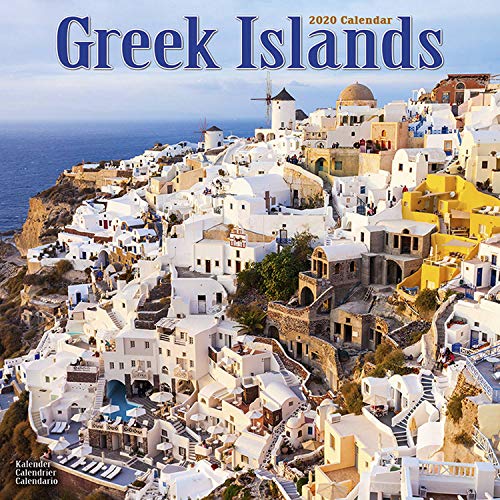 Greek Island Calendar - Greek Islands Calendar - Calendars 2019 - 2020 Wall Calendars - Photo Calend by 