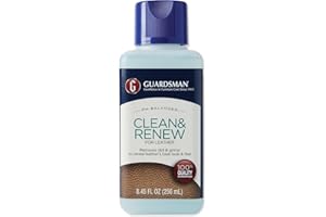 Guardsman Clean and Renew Leather Protector for Leather Furniture & Car Interiors | Small Leather Goods and Leather Shoe Cleaner, 8.45 Fluid Ounces