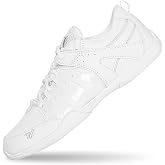 Varsity Spirit Charge Cheer Shoes for Women - Lightweight and Durable White Cheer Shoes for Cheerleaders and Athletes