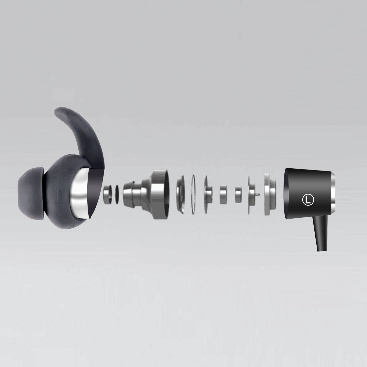 Bluetooth Headphones Sonzi Sport Earphone Wireless 4.1 Magnetic Earbuds for Gym Running with Mic Fast Pairing Workout 6 Hour Battery Noise Cancelling Headsets（Pink）