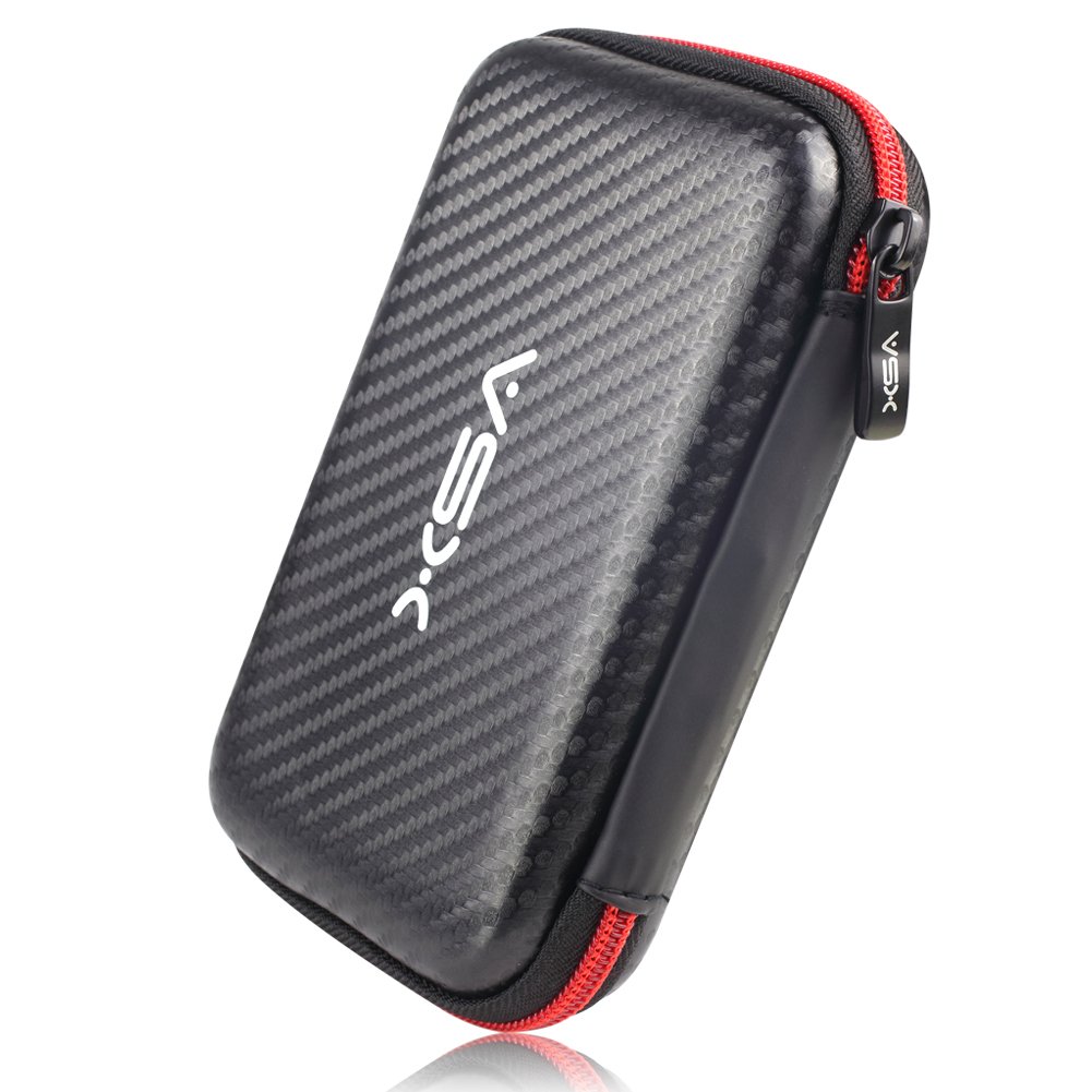 エレコム HDD収納バッグ 赤いと黒いの商品画像