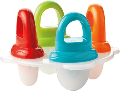 Nuby Garden Fresh Fruitsicle Moulds Teething Ice Pops 6M+ Multicolour