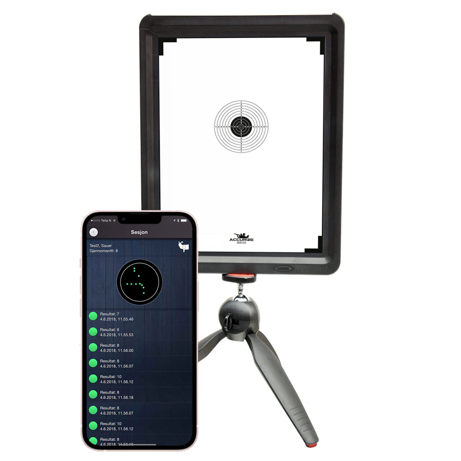 Photo 1 of Accurize Shooting System, Dry Fire Laser Training System- Rifle/Pistol Shooting Targets Training for Indoor dryfire Practice- Cartridge not Included