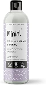 Miniml Natural Lavender & Chamomile Shampoo 500ml Nourish & Repair view 1