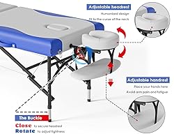 CLORIS 84" Professional Massage Table Portable 2