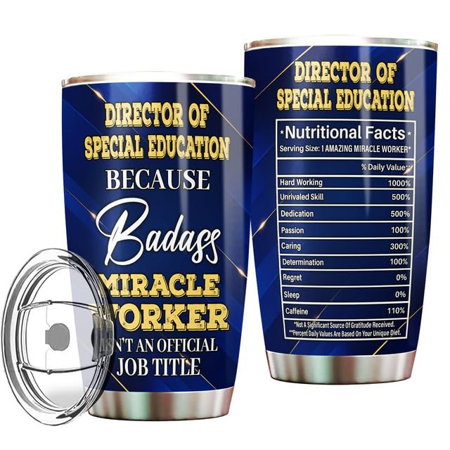 MONIZILUCKY Director Of Special Education Tumbler