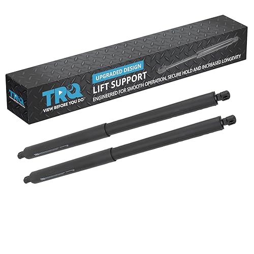 TRQ Driver & Passenger Side Liftgate Lift Support Shock Strut Set Compatible with 2016-2020 Volvo XC90