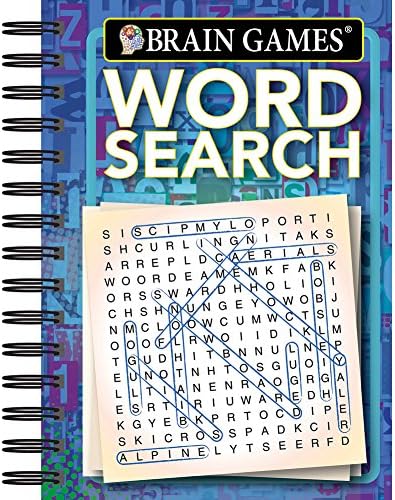 Brain Games Mini WordSearch Book - 256Pg - Engage Your Brain &amp; Sharpen Eyes