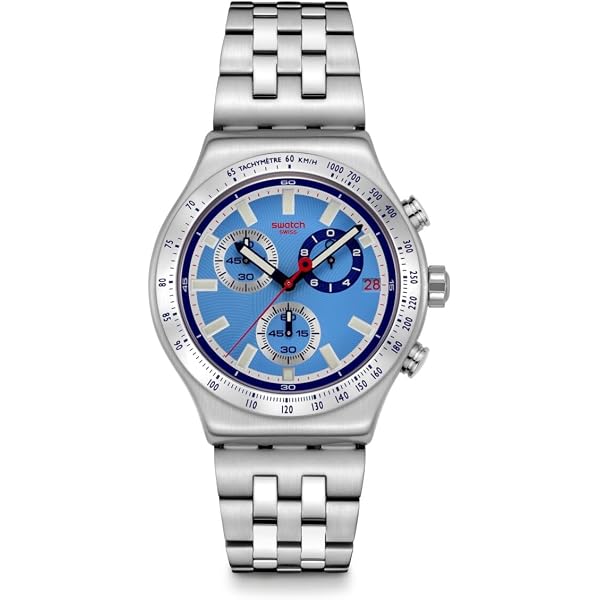 Amazon.com: Swatch Skin Irony 42 Unisex Watch Casual Polymer Grey
