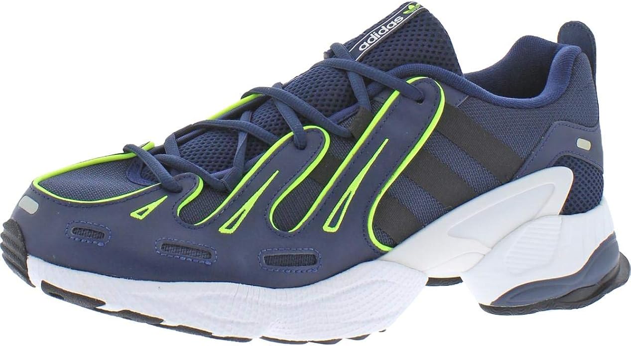 adidas men navy blue running shoes