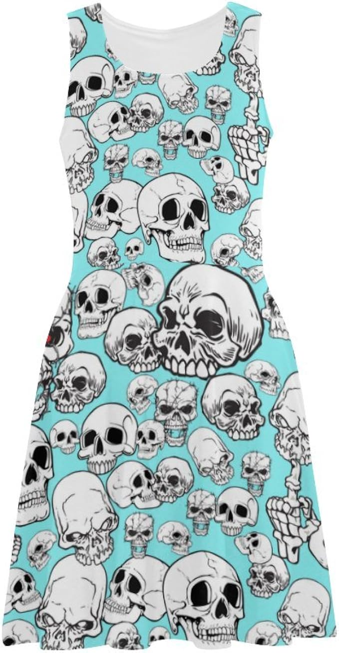 light blue sundress womens