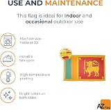 AZ FLAG Sri Lanka Flag 3x5 Ft 100D Polyester with 2 Brass Grommets view 5