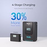 Renogy MPPT Charge Controller 20A 12V/24V Auto 98% Efficient LCD view 4