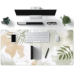 Keyboard mat Kawaii Mousepad Matcha Green Plant
