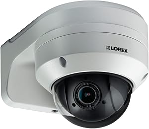 Lorex Weatherproof Indoor/Outdoor Security System, 1 x Pan-Tilt-Zoom (PTZ) Camera with 1080p HD Video | Color Night Vision | Powerful 4× Optical Zoom | Requires Recorder