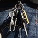 Cevinee Loud Version Portable Brass Emergency Whistle, Classic EDC Tool Collection, Mini Survival Whistle with Key Chain