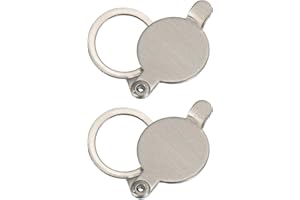 PATIKIL 1/2" Peephole Cover,Door Peephole Protector Privacy Door Viewer Cover for Home Security Apartment Hotel,Brushed Nicke