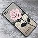For iPhone 7 Plus Case, HP95(TM) Women Fashion Thin Mesh Rose Heat Dissipation Case Cover For iphone 7 Plus 5.5inch (Pink)