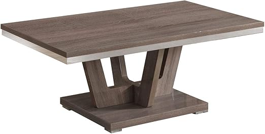 Table pied central