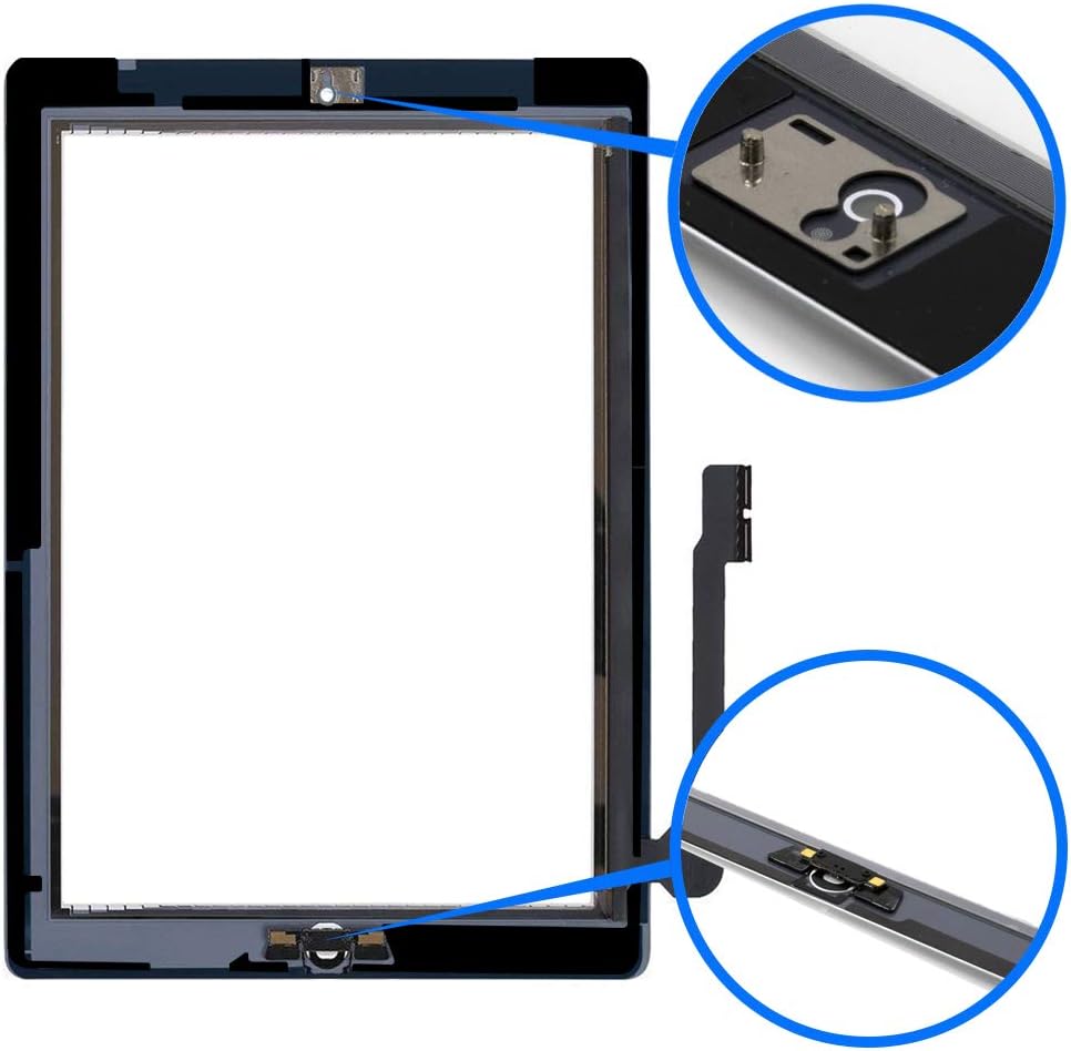 MMOBIEL Digitizer compatible with iPad 3 (Black) 9.7 Inch Touchscreen Front Display Assembly - Image 5
