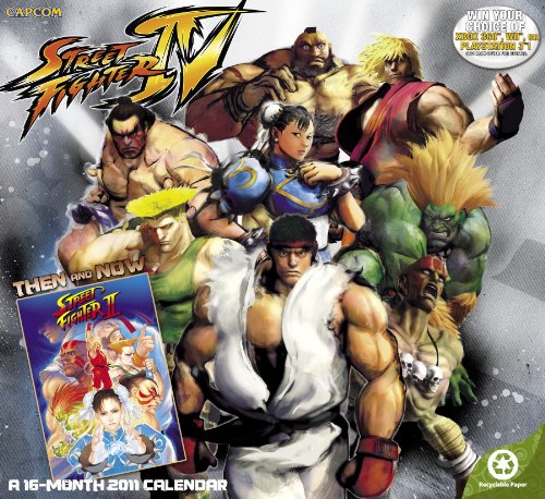 2011 Street Fighter Wall Calendar by