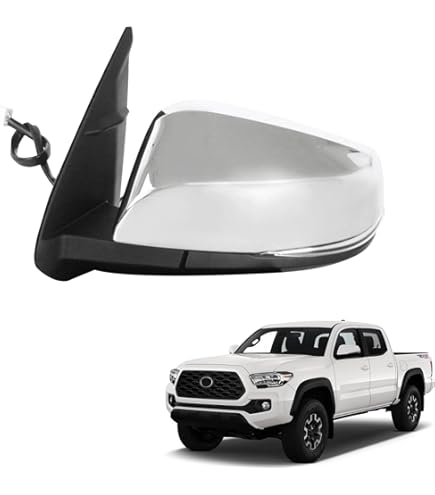 Tacoma Decals 2016-2023 Side Door Mirror Cover Trim 2pcs For Toyota Tacoma 2016-2019 (Only Fits Mirrors With Turn Signals Light For Mirror Stick On - Foto 8