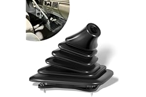 Camoo Manual Transmission Shifter Boot Compatible with 1999-2007 Ford F-250 F-350 F-450 F-550 Super Duty, ZF6 Transmission Shifter Boot, Gear Shift Lever Rubber Knob Boot, OEM Part Number F81Z7277BB