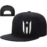 Embroidery Flat Bill Hats for Men Flat Brim Snapback Hats for Men Snap Back Mens Trucker Golf Hat