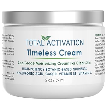 Total Activation Timeless Cream, Anti-Aging Moisturizing Facial Cream - 2 oz