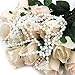 WEISIPU 6mm Pearl Bead Garland Spool Rope for Christmas Wedding DIY Decoration Supplies 20M=65ft (White)