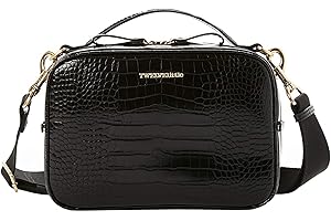 TWELVElittle Luxe Diaper Clutch - Crossbody Diaper Bag with Portable Changing Pad, Zip Out Pouch and Wipes Case