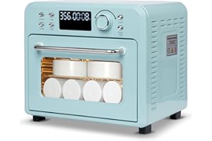 ToBeAce Sublimation Oven Machine 16L 110V 1400W Blue with Digital Display, Convection Oven for Sublimation Blanks Tumblers Mugs Cups Water Bottles Bulk Transfer with Glove