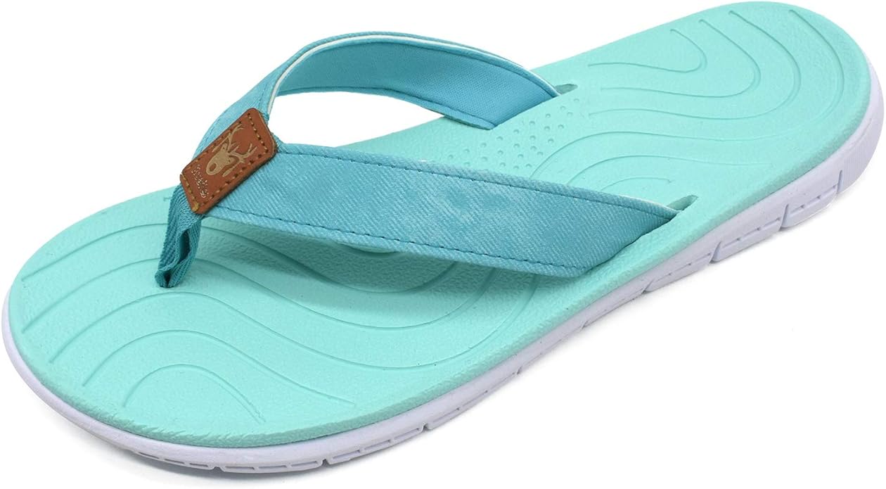 KUAILU Women's Non-Slip Casual Flip Flop Thong Sandals | eBay