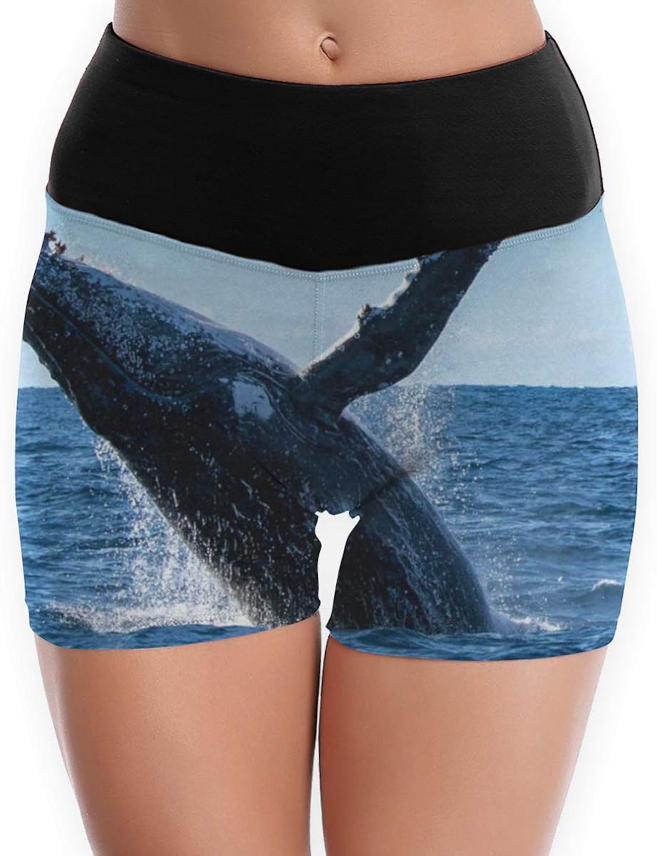 REDCAR Shell Perl Women's Active Yoga Shorts Pants Leggings Tights Non See-Through Yoga Short